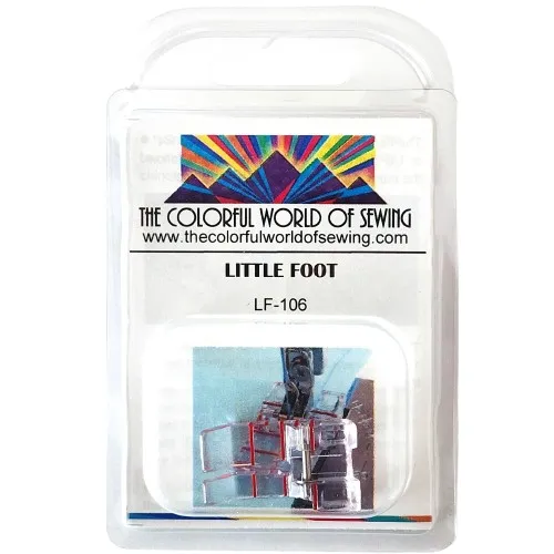 Bernette Little Foot Clear 1/4" Quilting Presser Foot - Image 5