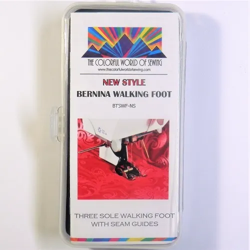 Three Sole Walking Foot With Seam Guide for Bernina "New Style" - Image 9