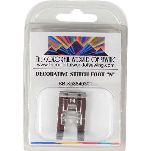 Brother/Baby Lock Decorative Stitch & Monogramming Foot "N" - Image 2