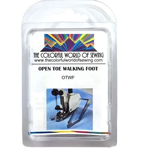 Brother/Baby Lock Open Toe Walking Foot With Seam Guide - Image 8