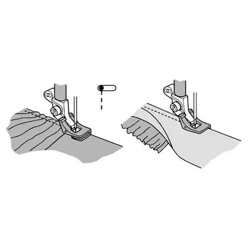 Husqvarna Viking Generic Gathering Foot - Image 4