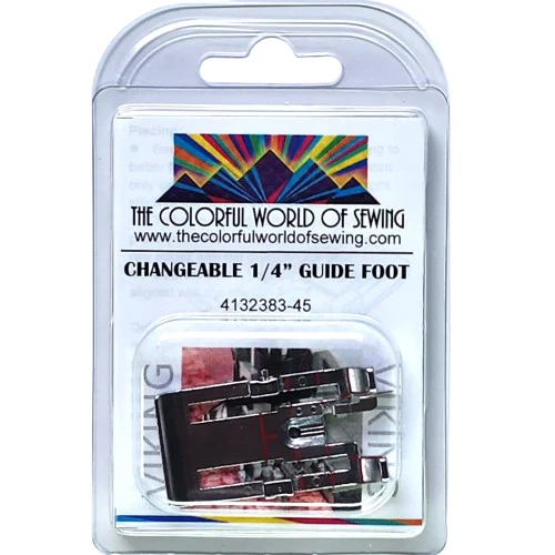 Husqvarna Viking Changeable 1/4" Guide Foot Sole for Interchangeable Dual Feed Walking Foot - Image 7