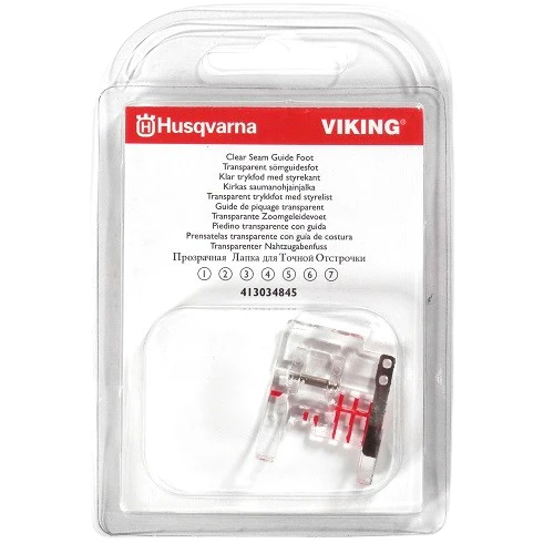Husqvarna Viking Clear Seam Guide Foot - Image 4
