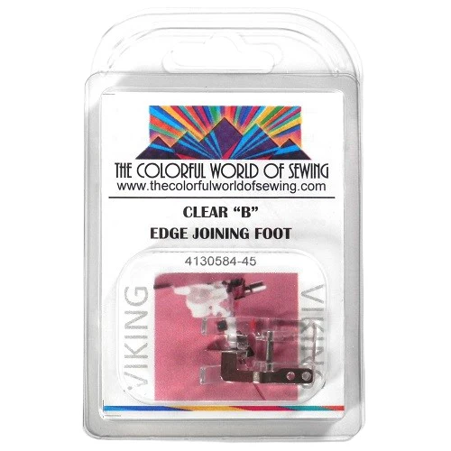 Husqvarna Viking Clear B Edge Joining Foot - Image 8