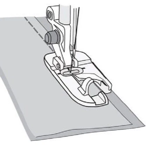 Husqvarna Viking Flat Felled Foot 9mm - Image 5