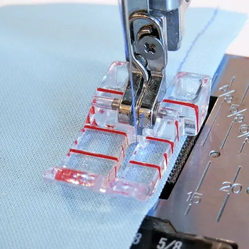 Husqvarna Viking Little Foot Clear 1/4" Quilting Presser Foot