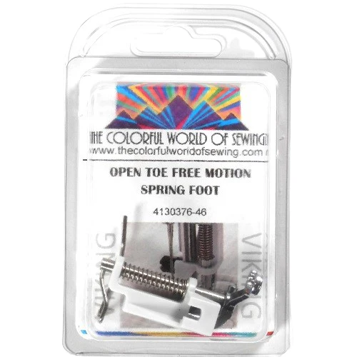 Husqvarna Viking Open Toe Free Motion Spring Foot - Image 3