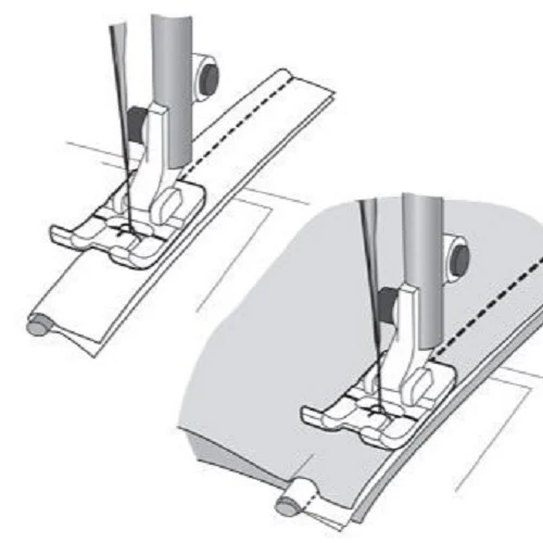 Husqvarna Viking Clear Piping Foot - Image 4