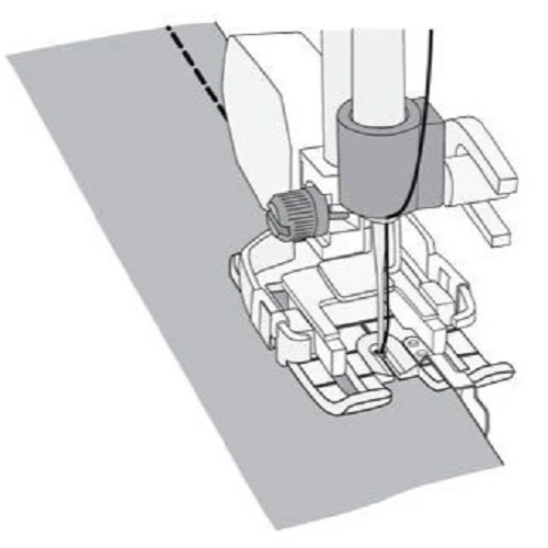 Interchangeable 1/4" Guide Sole for the Walking Foot With Interchangeable Soles - Image 4
