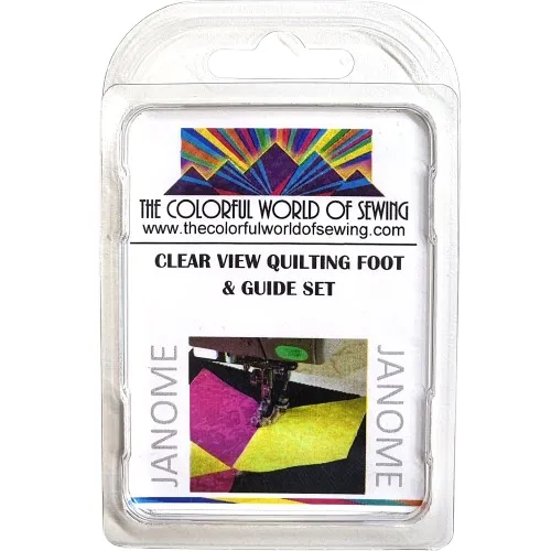 Janome Clear View Quilting Foot and Guide Set - Image 9