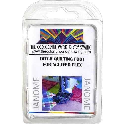 Janome AcuFeed Ditch Quilting Presser Foot - Image 2