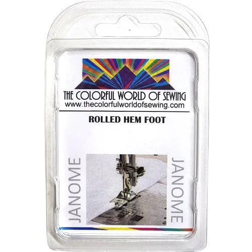 Janome Rolled Hem Presser Foot - Image 5