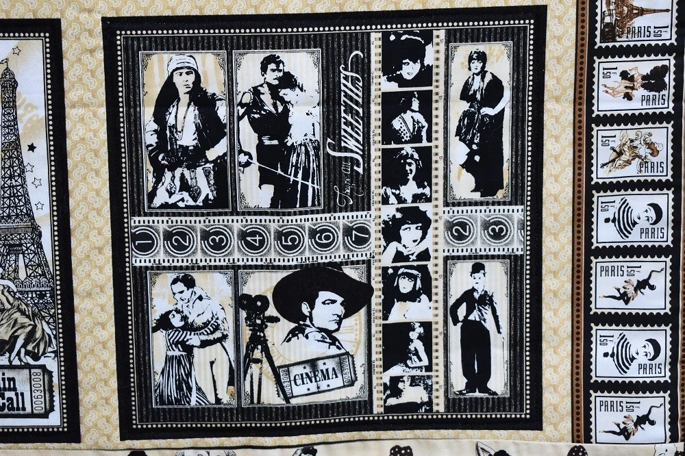 JAZZ AGE Musical Quilted Wall Hanging/Throw - Image 4