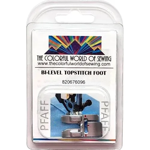Pfaff Bi-Level Topstitch Foot - Image 5