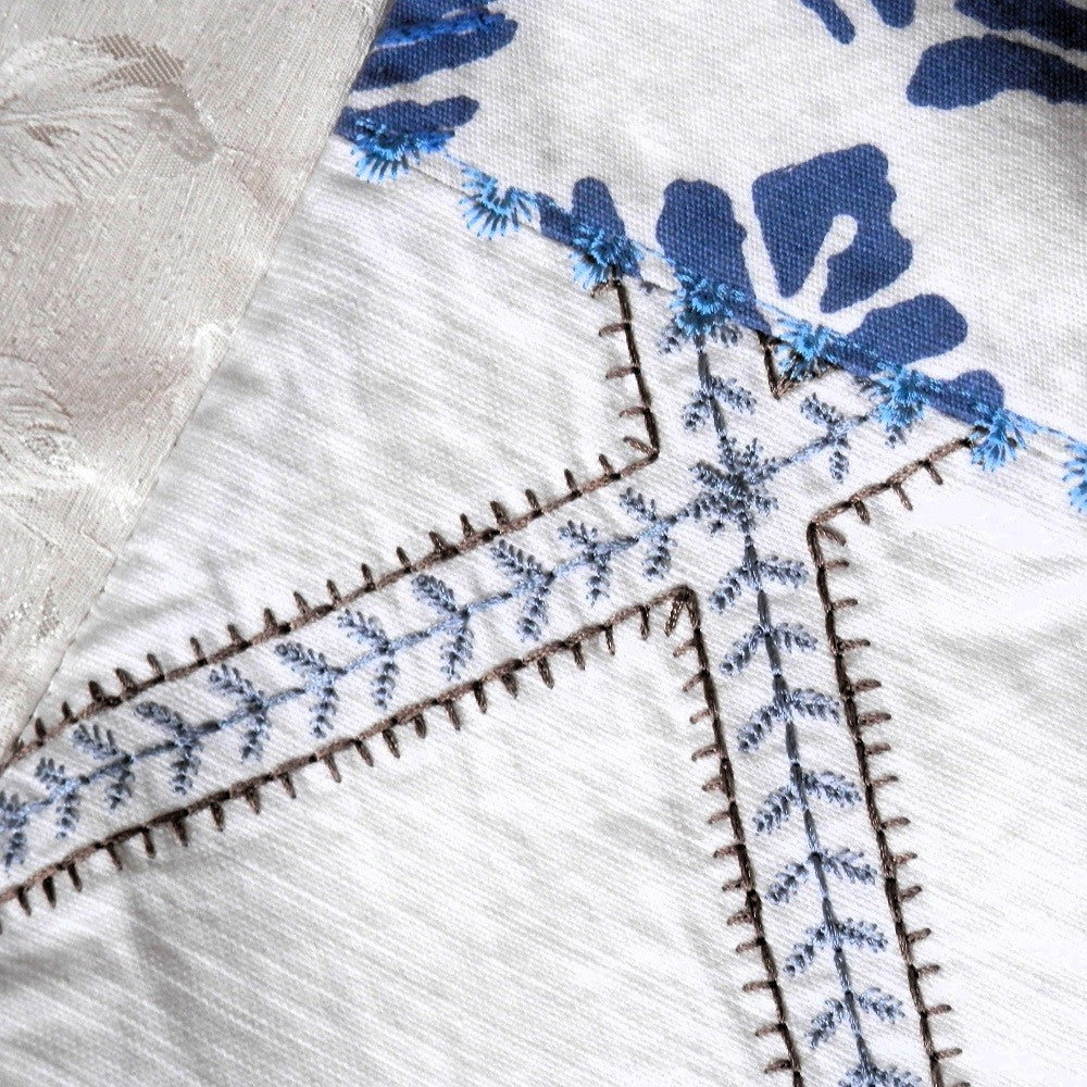 SAMPLES OF BLUE Home Decorator Throw with Tassel Trim - Image 7
