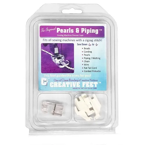 Husqvarna Viking Pearls & Piping Foot by Creative Feet - Image 5
